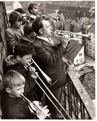 Turmblasen im Jahr 1972