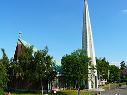 Die Christuskirche in Speyer-Nord.