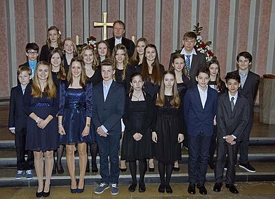 Konfirmation am 22.3.2015 - Foto: Dr. Rolf Götz