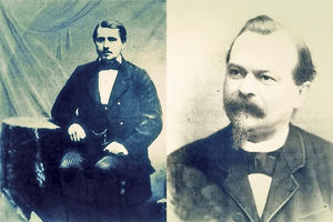 Haben sich als Geschäftsmann und Erfinder ideal ergänzt: Die Brüder Franz und Anton Ullrich (ganz links). Foto: Stabila