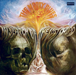 Den ewigen Kreislauf von Leben und Tod thematisiert die englische Rockband „Moody Blues“ auf dem Cover ihrer Schallplatte „In Search Of The Lost Chord“ aus dem Jahr 1968.