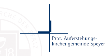 Logo der Prot. Auferstehungskirchengemeinde Speyer